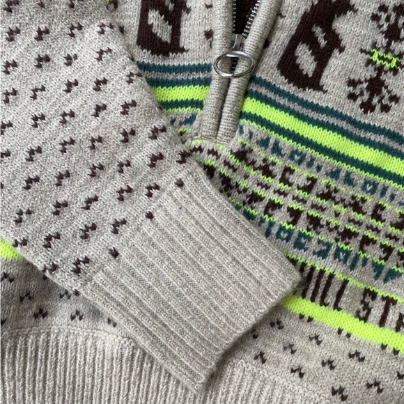 BDG Urban Outfitters Jesse half zip Sweater - Picture 7 of 11